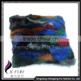 CX-D-55 Genuine Fox Fur Wholesale Custom Colorful Latest Design Cushion Cover thumbnail-2