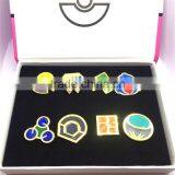 Wholesale Hot Sale Good Quality Cartoon Japanese Animation Pokemon Memorial Badge Set for Children Birthday Gifts thumbnail-5