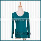 Wholesale Cheap Price New Fashion Ladies Blouse Designs 2016 Candy Colors Women Long Sleeve t Shirt Spring thumbnail-2