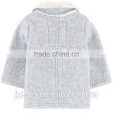 Kids,Children Quilted Jacket,Winter,100%Cotton Fabric Gray Children's Coat thumbnail-3