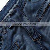 2016 Hot Men's Fashion Men's Jeans Bule Jeans Hole Personality Male Personality Pants Beggar thumbnail-5