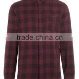 Man Plaid Custom Cheap Flannel Shirt thumbnail-4