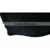 Fashion Plain Black Slim Fit High Neck Knitted Ladies Long Sleeve One-piece Dress thumbnail-4