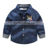 S33469W Long Sleeve Kids Shirts Children Clothes Boys Blouse 2017 thumbnail-1
