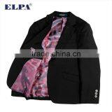 ELPA Fancy Flower Boy Black Designer 3 Piece Formal Suits for Boys thumbnail-5