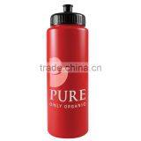USA Made 32 oz Sports Bottle With Push And Pull Cap - BPA/BPS-free, FDA Compliant and Comes With Your Logo thumbnail-4