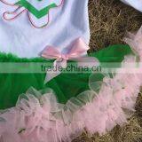 St Patrick Romper Shamrock Baby Romper Sets Kids Tutu Dresses Cotton Baby Romper Baby Girls Tutu Romper Baby 2015 Wholesale thumbnail-3