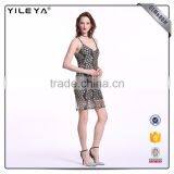 Oem & Odm Service Spaghetti Strap Printing Dress Women Casual 2017 thumbnail-4