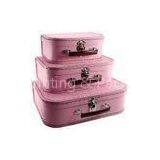 Durable,beautiful Perfect Glue Cardboard Packaging Suitcase Boxes Strong Enough UV Coating