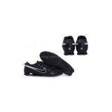 2010 Brand New Shoes Sparkle Shox Leather Black White thumbnail-1