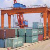 U Model Container Gantry Crane with Cantilever and Spreader