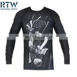 Custom Printed Rash Guard, Mma Rashguard