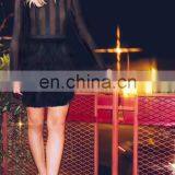 Women's Sexy Long Sleeve Mesh Luxury Fur Trim Party Dresses New Year's Eve Hot Dresses thumbnail-6