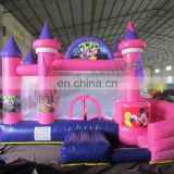 New commercial inflatable pink house bounce inflatable pink jumper for children