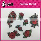 New Design Popular Embroidery Rhinestone Iron on Patch thumbnail-3