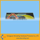 China Factory Cheap dongguan high quality 3d car sticker with chromed color