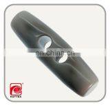 Nickle Free Customized 4CM - -5CM Shinny Grey Color Barrel Resin Polyester Toggle Used In Europe thumbnail-1