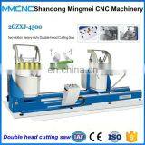 Aluminum Curtain Wall Manufacturing Double Mitre Saw for Wide Profiles thumbnail-2