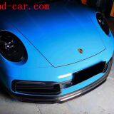 Carbon Fiber Small Body Kit Front Rear Lip Chin Bumper Side Skirt Spolier for Porsche 992 thumbnail-2
