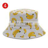 New Fashion Reversible Black White Cow Pattern Bucket Hats Fisherman Hats For Women Gorras Summer thumbnail-5