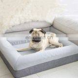 High-quality Memory Foam Dog Bed - Removable Cover Pet Bed With Waterproof Inner Cover Polar Bear ALI-GD-PB thumbnail-1