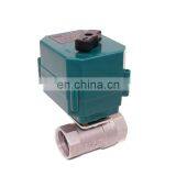 DN50 2 Inch DC12VDC24v AC110V Stainless Steel Material Electric Actuated Ball Valve thumbnail-3