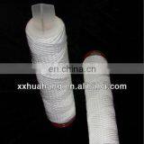 PP / Cotton String Wound Type Water Filter Element With Fin / Purifier Cartridge