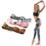 Harbour Custom Printed Logo Exercise Hip Woven Fabric Private Label Resistance Bands Set thumbnail-7