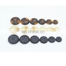 Wear Resistant Widely Used Classic Custom Resin Plastic 4 Holes Buttons
