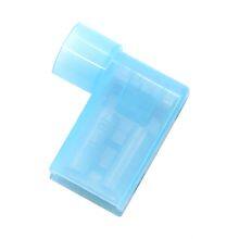 Flag-shaped 6.3 Plug Spring Nylon Flag-type Female Insulated Connector Straight-angled Cold-pressed Terminal FLDNY2-250