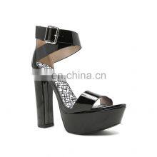 Ladies Good Quality Cheap Price High Heels Platform Sandals Shoes Women Dress Shoe thumbnail-1