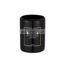 Black 5pcs Ceramic Bathroom Accessories Set Luxury Bathroom Set European and American Style Ceramic Bathroom Accessories Set thumbnail-3