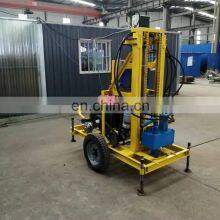 35 Horsepower Easy to Move Portable Water Well Drilling Rig Drilling Machine With Big Wheels for Sale thumbnail-2
