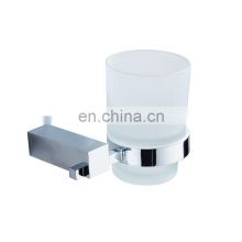 High quality Brass  bathroom accessories wall mounted glass cup holder toothbrush tumbler holder