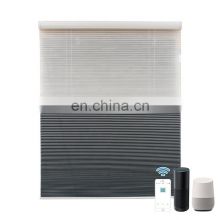 Day and Night Honeycomb Cellular Shades, Dual Cell Light Filtering/Blackout Honeycomb Blinds