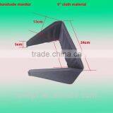 Professiona Design 10" Foldable Front Windshield Sunshade of Camera Monitor With Light and Stable thumbnail-1