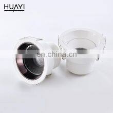 HUAYI China Manufacturer White Color Pc Dimming 6w Indoor Living Room Shop Recessed Mounted Led Spotlight thumbnail-3