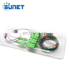 2x2 2x4 2x8 2x16 2x32 2x64 SC Steel Tube Splitter APC Cassette Wall Mini Type PLC Splitter thumbnail-3