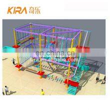 Children Obstacle Ropes Course Adventure Indoor Playground Play Equipment