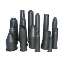 SiSiC горелочные насадки, горелочные трубы из карбида кремния керамики, защитные трубы газовых горелок