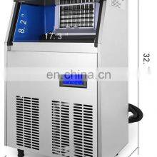 Commercial Ice Maker 335W Stainless Steel Ice Cube Maker Machine 132 lb Ice Making Machine thumbnail-2