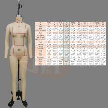 Europe & US Standard Size 36 US 6 Women's Full-Body Dress Form - 20-Year Brand, Factory Direct for Garment Pattern Making thumbnail-4