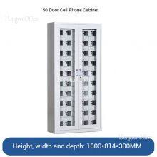 Secure 30-Slot Cell Phone Charging Cabinet With Clear View Windows | Classroom Tech Management Solution for High Schools & K-12 thumbnail-1