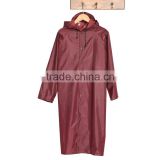 2014 hot sale high quaity outdoor long raincoat for adult
