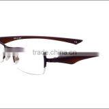 Fashion Design Half Rim Metal TR90 Men Eyeglasses Frame thumbnail-2