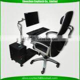 Metal Stainless Steel Made Computer Table Desk Compact Portable