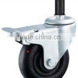 High Quality Nylon Material Antistatic Caster Wheel With Brake thumbnail-1
