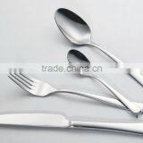 SA-59004 High quality Mirror Polish 304 Stainless Steel tableware set