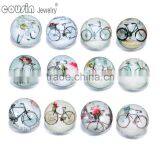 18mm Glass Snap Button Cutomized for Interchangeable Charm Jewelry Fit Snap Button Jewelry Cousin Jewelry thumbnail-5