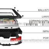 Hot Sale Love Mei Powerful Waterproof Aluminum Metal Case for HTC One E8 MT-2353